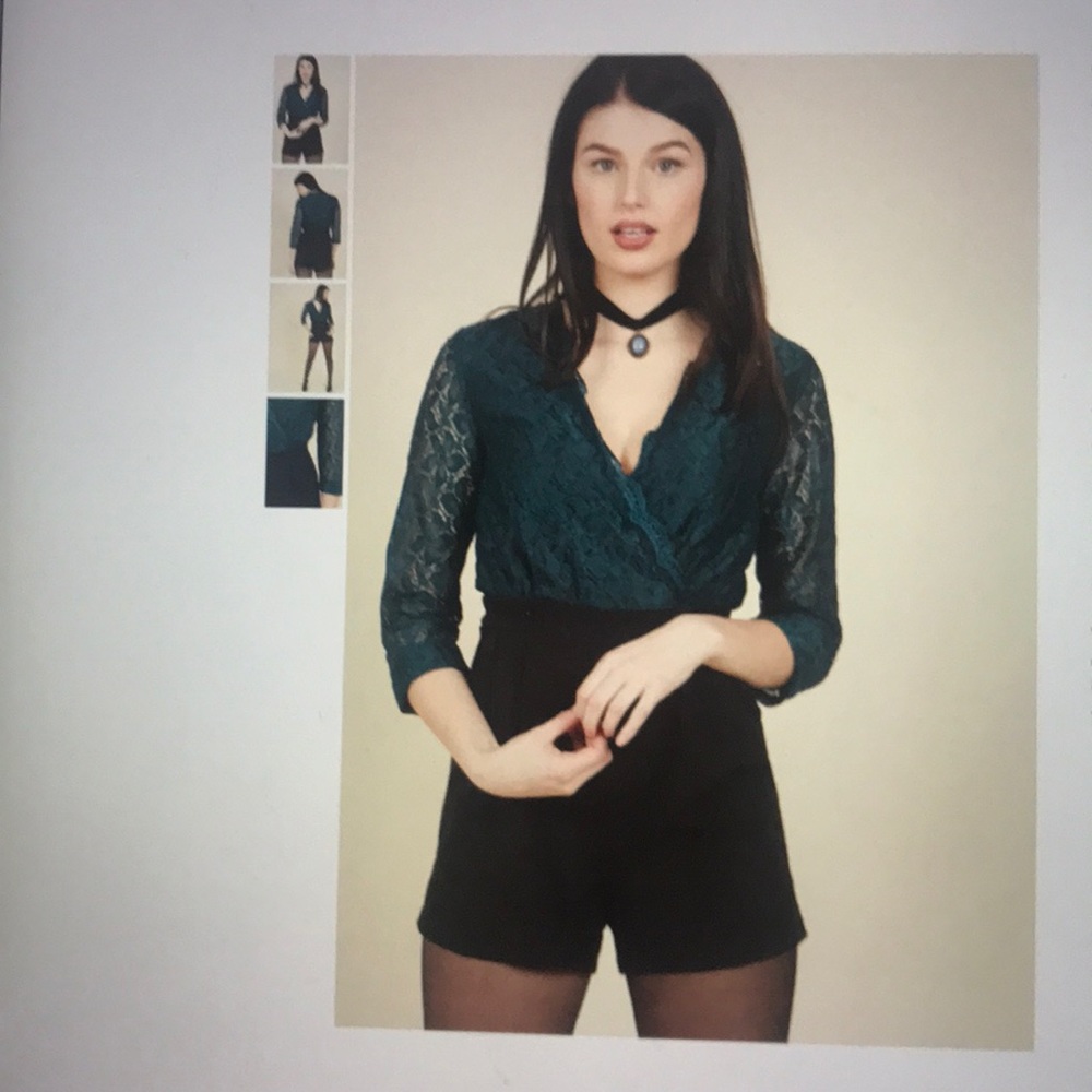 ModCloth Romper w/ Pockets - never worn